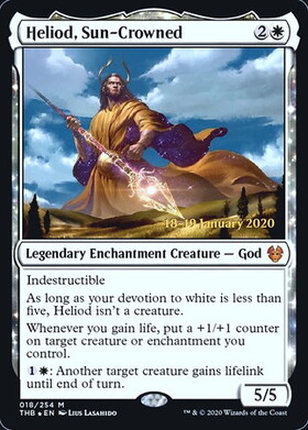 THB)Heliod Sun-Crowned(プロモP)(F)/太陽冠のヘリオッド | (FOIL)神話