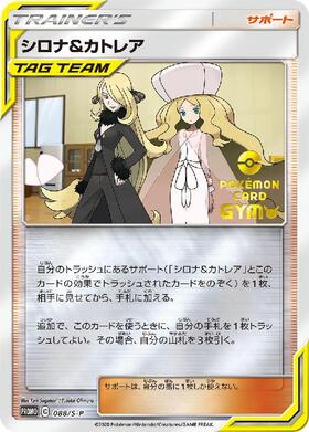 シロナ&カトレア(106/095 SR) | SR | ドラゴンスター | ポケモンカード