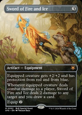 MTG】火と氷の剣 4枚セット 日本語版 マジックザギャザリン 火と氷の剣