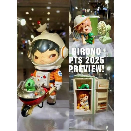 POPMART HIRONO 2025 Beijing PTS Exhibition Limited/Wind Blowing