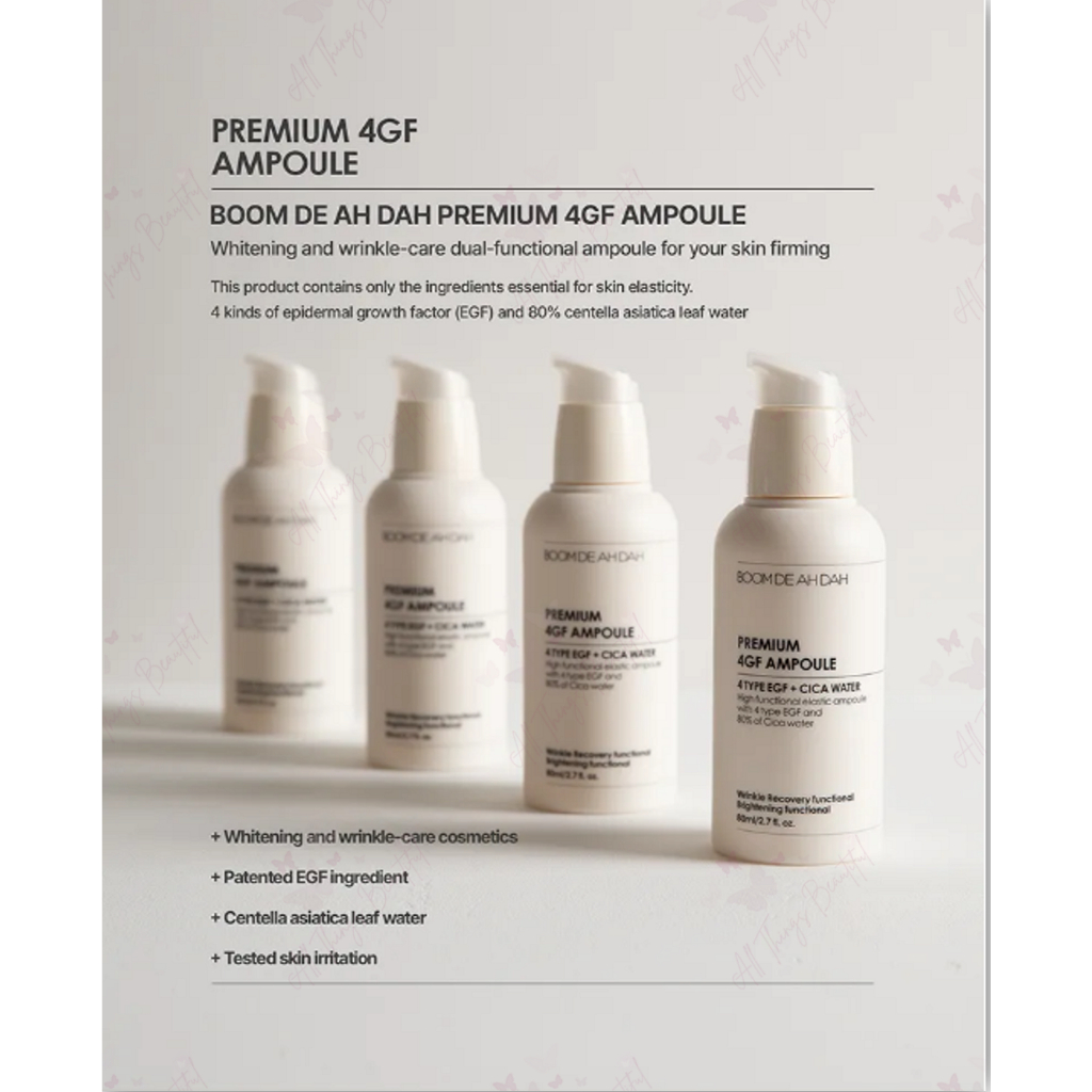 All Things Beautiful] Boom De Ah Dah Premium 4GF Ampoule (80ml