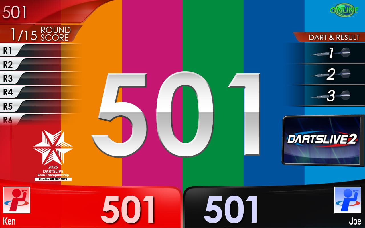 DARTSLIVE Area Championship 2025 一次予選開催店舗でデジタル