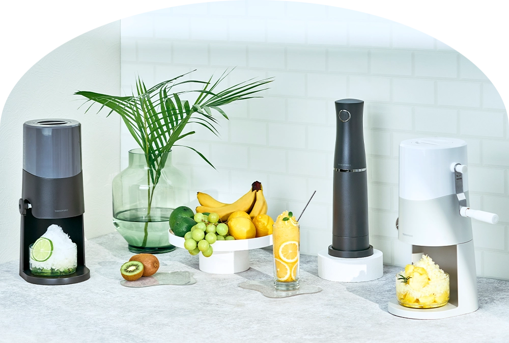 とろ雪かき氷器シリーズ | ドウシシャの調理用品／DO-COOKING.COM
