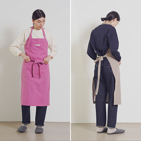 dショッピング |CLASKA DO クラスカ ドー APRON KITCHEN ピンク