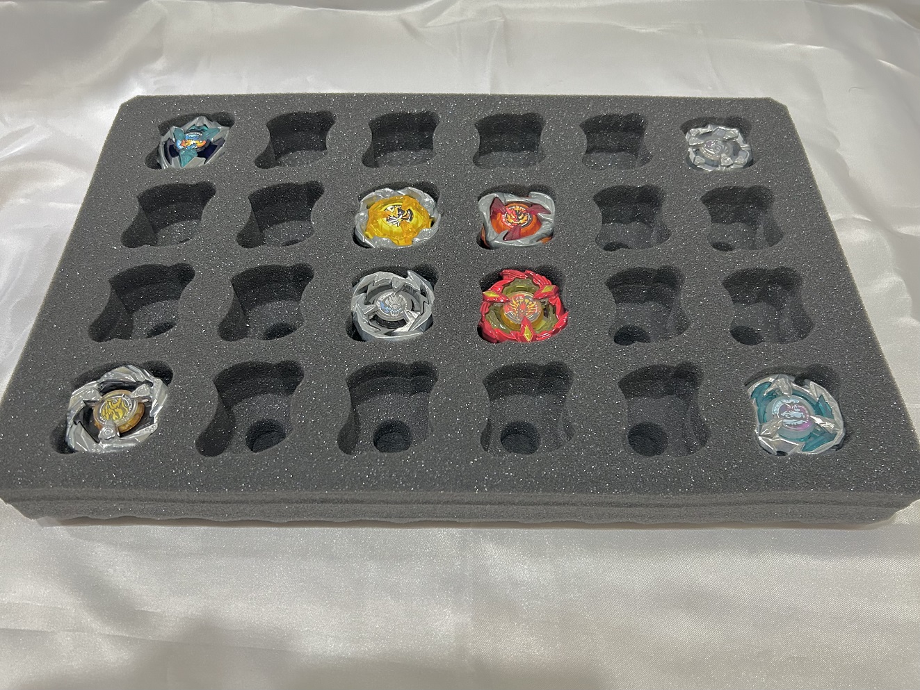 ウレタン/スポンジのみ商品 ベイブレードX beyblade x「 24個収納×2枚