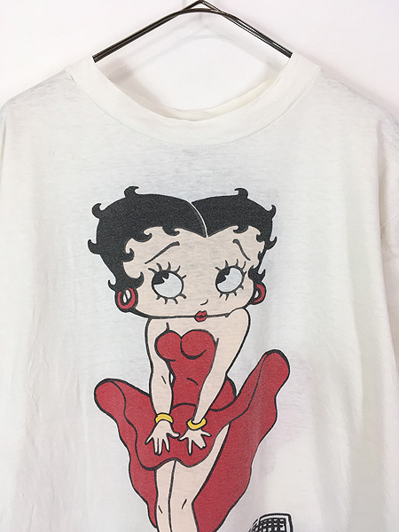 レディース 古着 80s USA製 BETTY BOOP 「マリリン モンロー」 ベティ