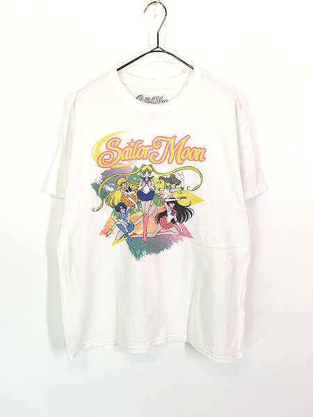 レディース 古着 Sailor Moon 美少女戦士 セーラームーン プリント