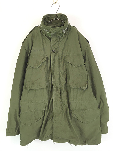 古着 70s 米軍 US ステンシル M-65 2nd アルミジップ ミリタリー