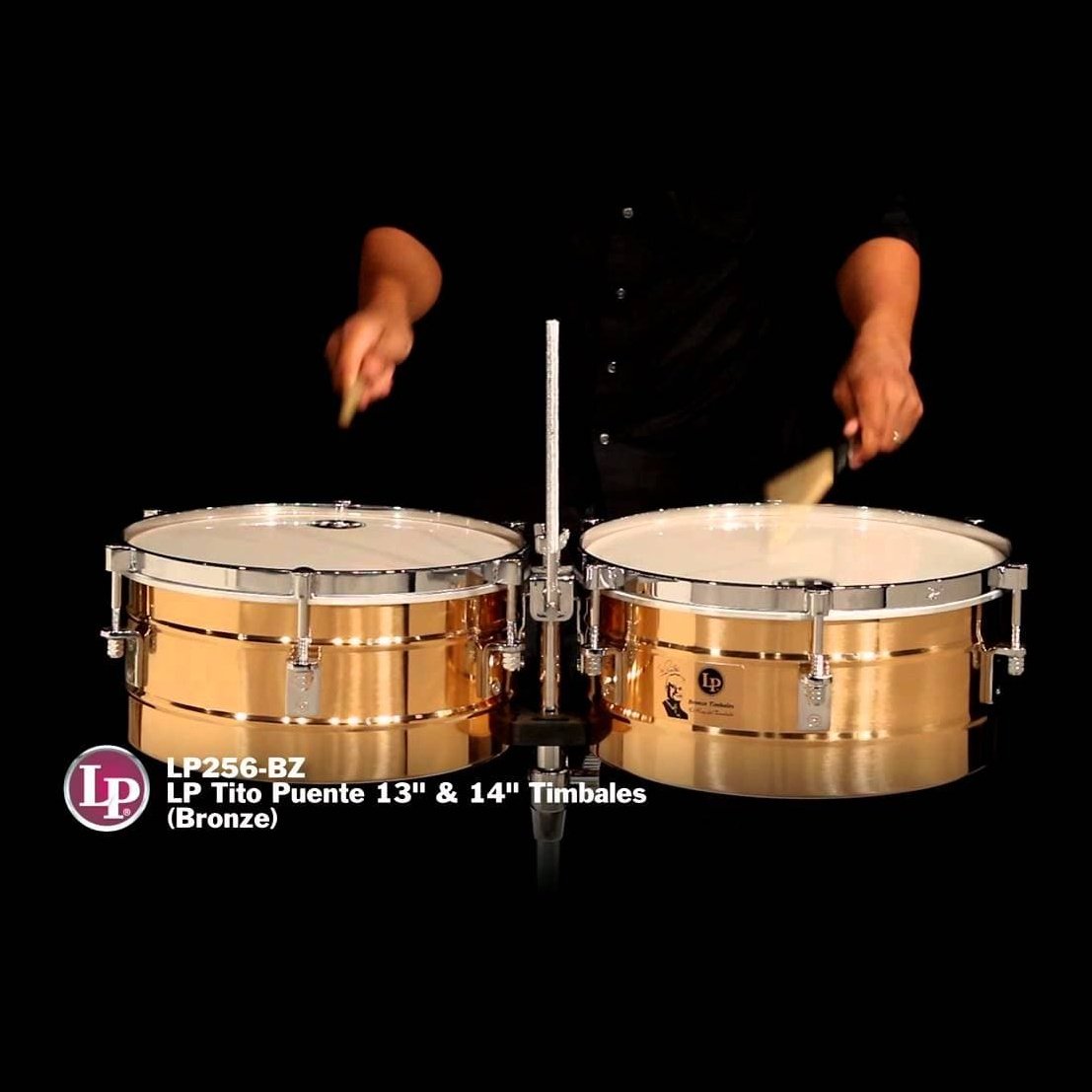 LP Tito Puente 13 & 14 Timbales Bronze