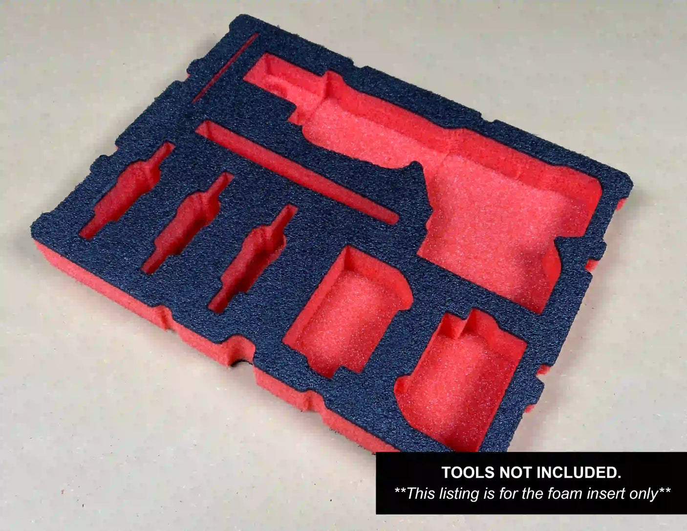 FOAM INSERT to store M18 Short Throw Press Tool Kit Pex or Viega