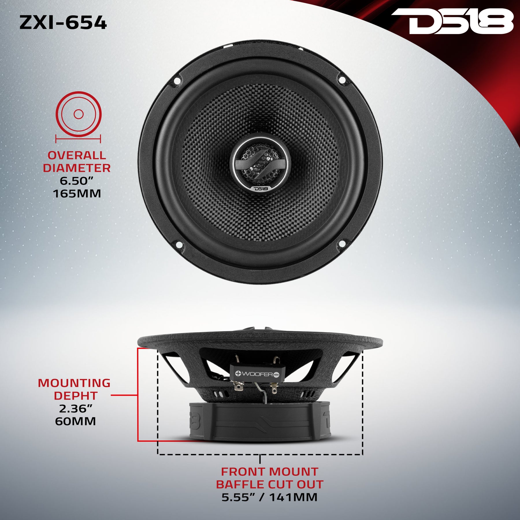 DS18 ZXI ELITE 6.5