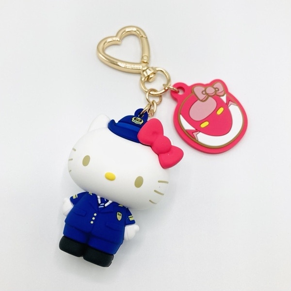 ハローキティ新幹線 立体キーホルダー: 鉄道グッズ│DISCOVER WEST