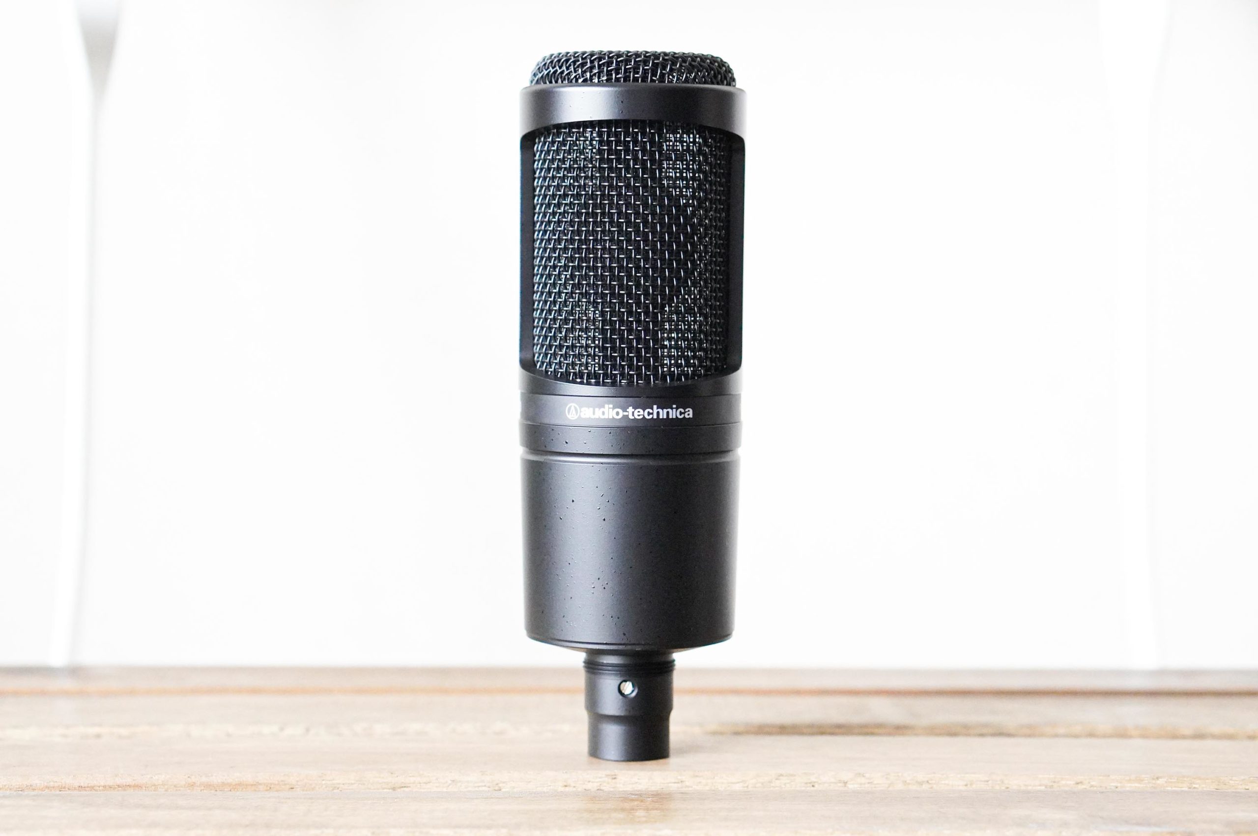 audio technica AT2020の使用レビュー！最高の入門用コンデンサー