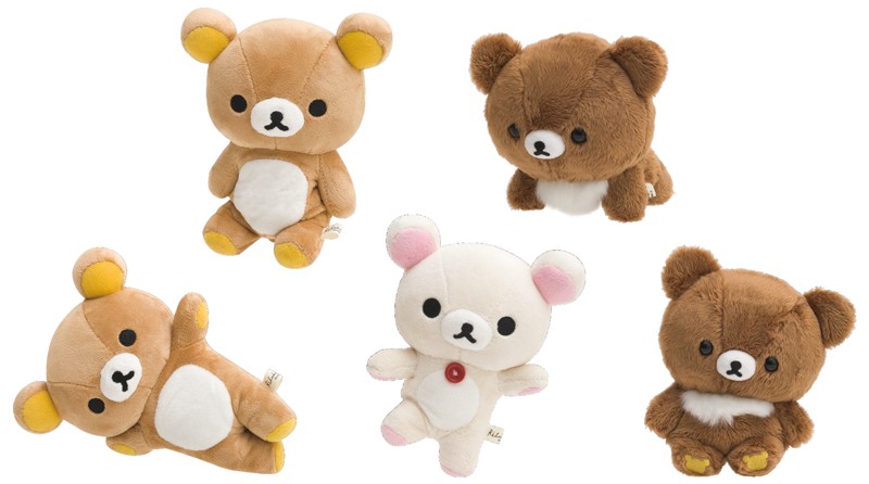 ポーズが取れるぬいぐるみや寝そべり姿のアイテムなど！サンエックス