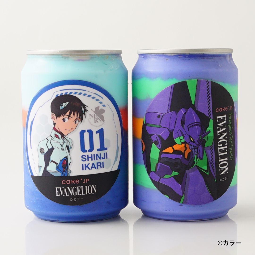 シンジ・レイ・アスカ・カヲルの4種類！Cake.jp「エヴァンゲリオン