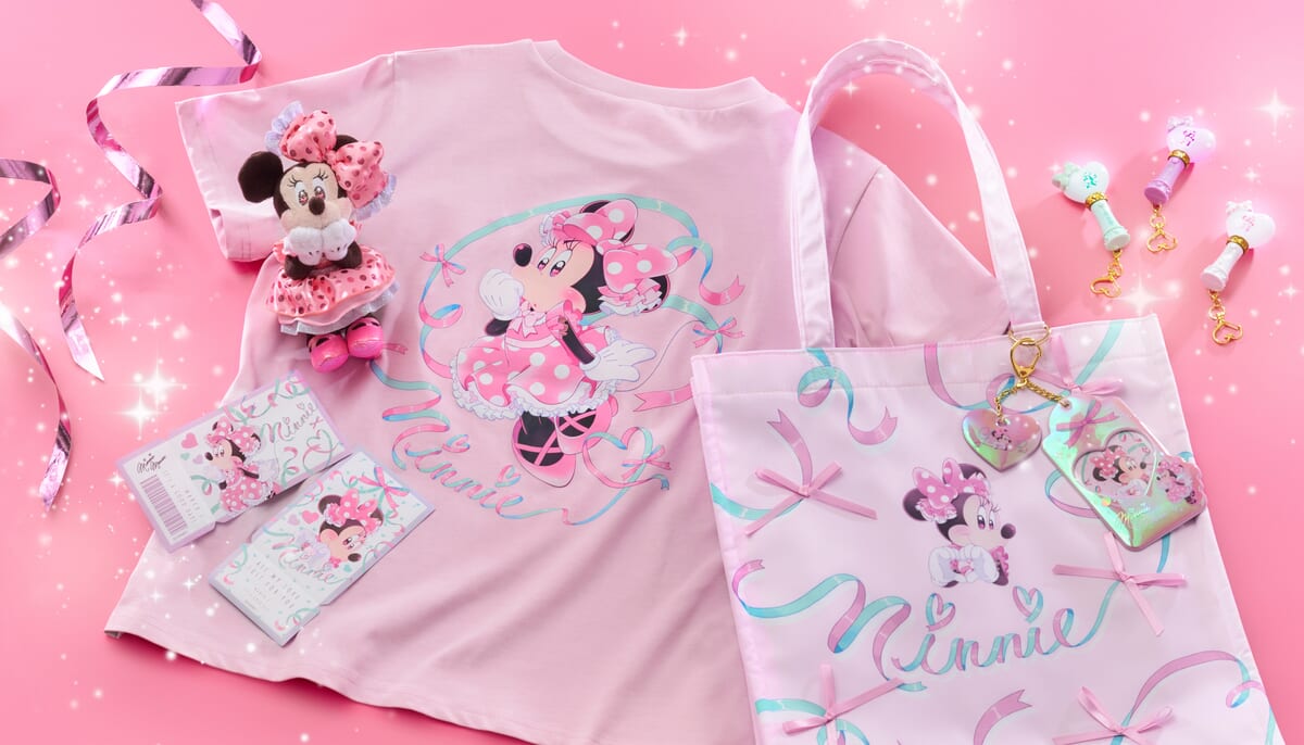 アイドル姿のミニーをコンセプトにしたコレクション！ディズニーストア