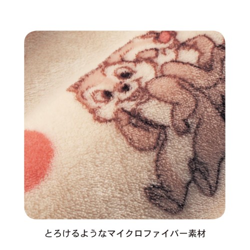 チップ＆デールモチーフ！ベルメゾン ディズニー「マイクロファイバー