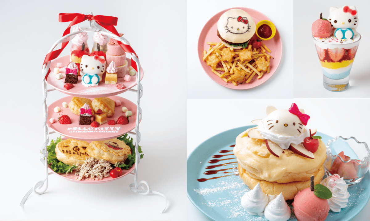 ハローキティ誕生45周年スイーツ！新宿ルミネエスト「EGG&SPUMA×HELLO