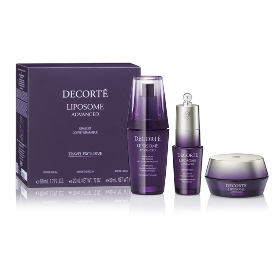 DECORTÉ LIPOSOME ADVANCED REPAIR SET | TIAT DUTY FREE's Duty Free