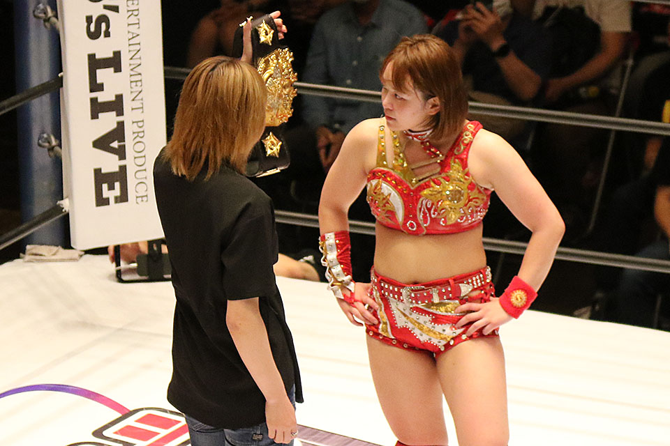 6/8【スターダム】Sareeeが奮闘・八神を返り討ち IWGP女子戦へ朱里と