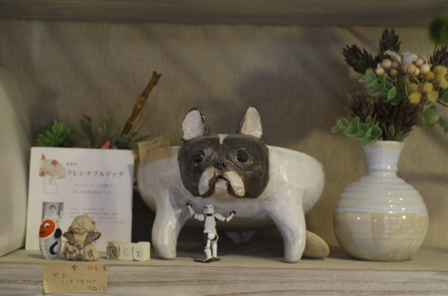 取材】ゆとり炉の工房を直撃！フレンチブルドッグの作品は、ここで作