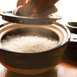 長谷園 ヘルシー蒸し鍋（黒） 大 （陶製すのこ付）(蒸し鍋（大