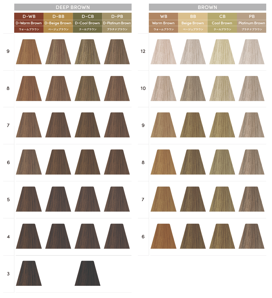 【最安値】トイロクション TOIROCTION 60本セット バラ売り可能 岡本商会｜トイロクション(3 D-Warm<br>Brown): ヘアビューティ