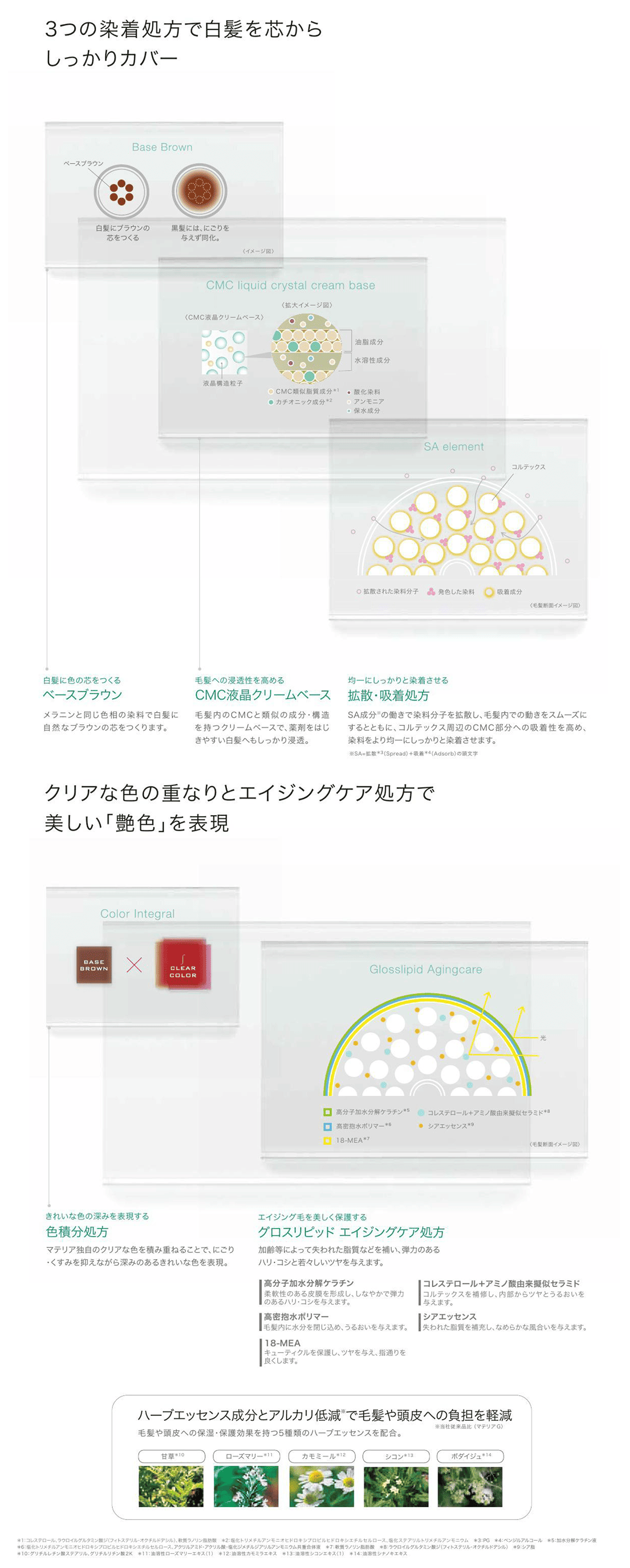 マテリアG 、マテリアインテグラル、エドルクオン、白髪染め　60本 マテリア インテグラルG | カラー剤 | FIVE WEB STORE | 理美容卸問屋