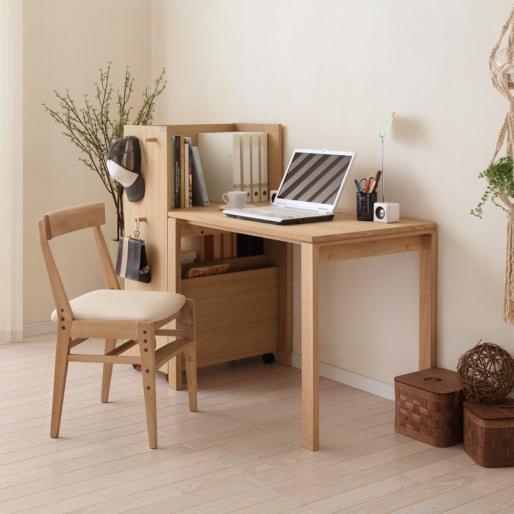 Utility plus デスク 幅90×奥行60cm SS3478 ピュアオーク 通販