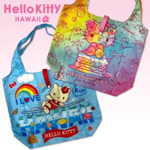 ハワイ限定🌈ハローキティ エコバッグ | ハッピーハワイスタッフブログ