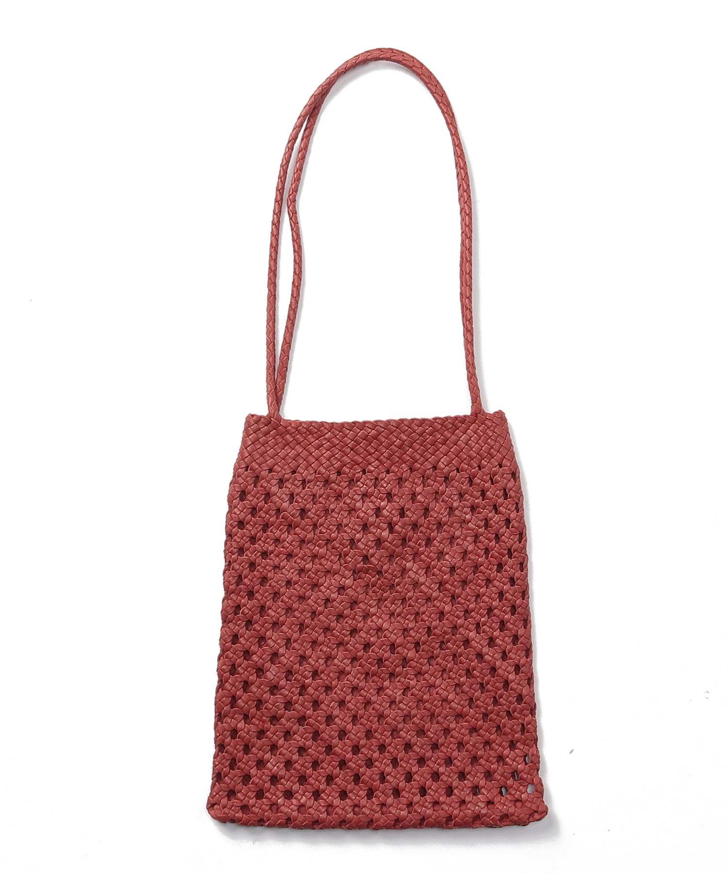 warangwayan Morocco/ワランワヤンモロッコ】レザーメッシュバッグS