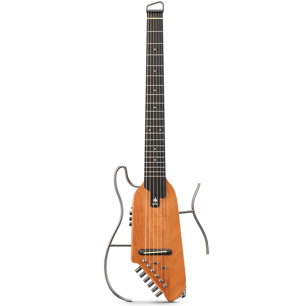 Donner EC1781 HUSH-I Silent Guitar, Mahogany, Natural – Easy Music