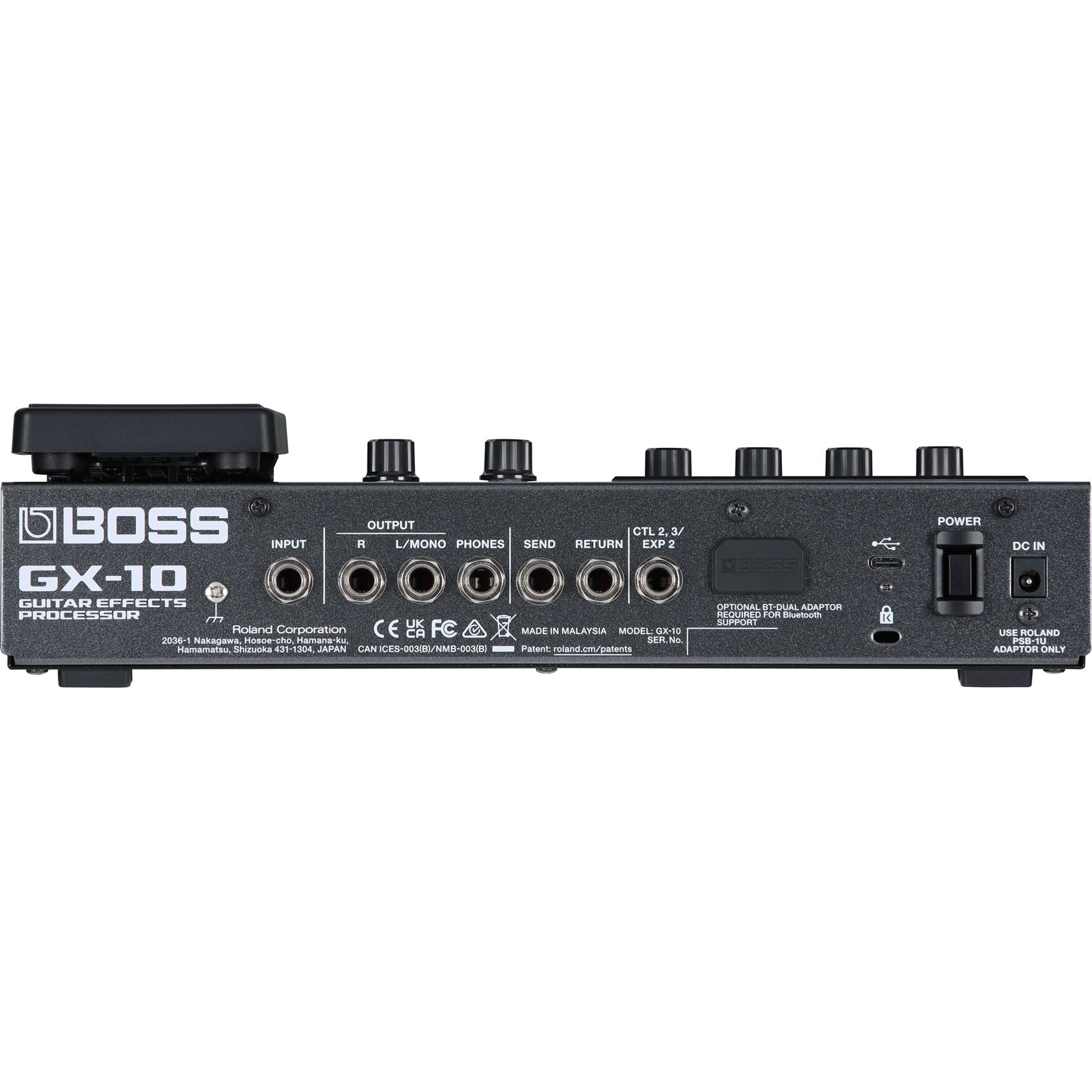Boss GX-10 Guitar Effects Processor – Easy Music Center