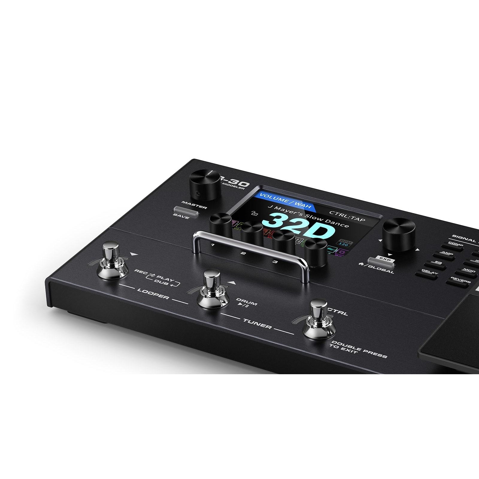 NUX MG-30 Deluxe Micro Guitar Processor, Multi-Effects – Easy