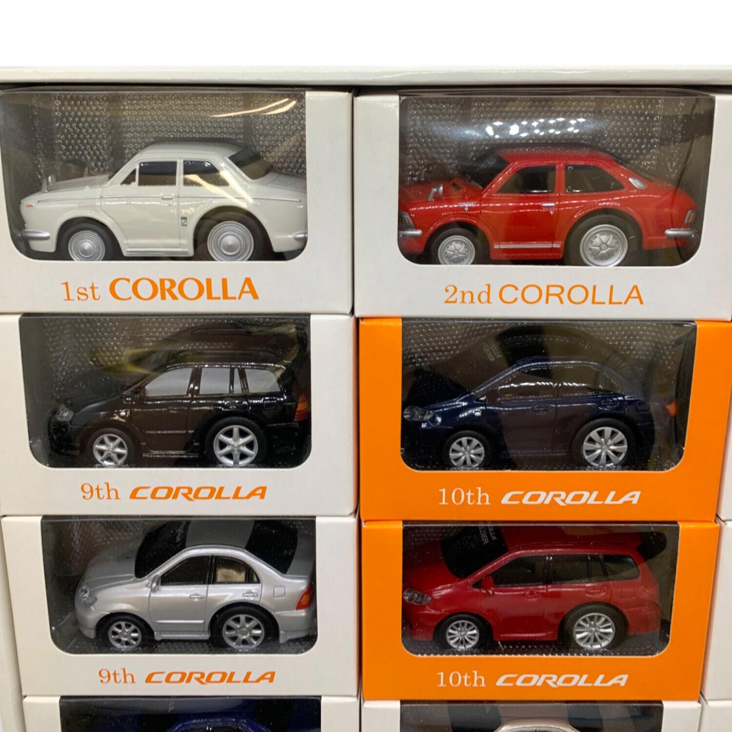 トヨタ カローラ プルバック ミニカーセット 2006｜トレファクONLINE