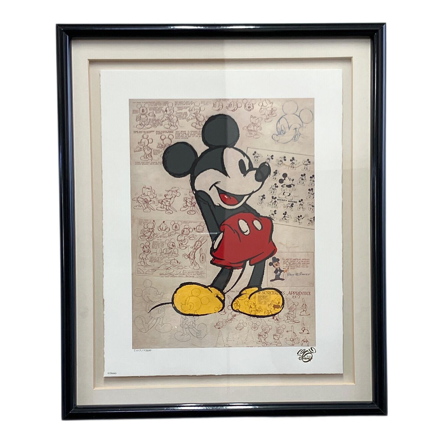 DISNEY (ディズニー) ミッキーマウス生誕70周年 アートフレーム