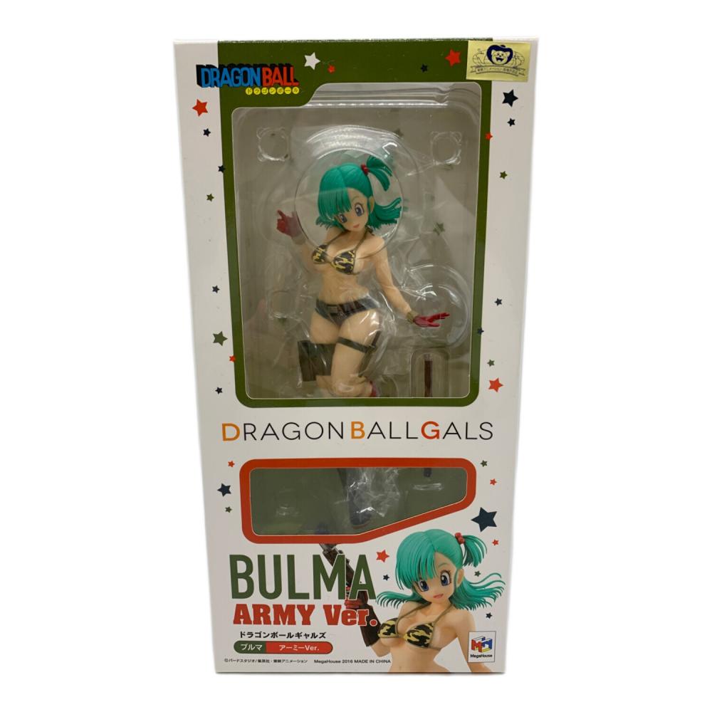 メガハウス フィギュア ドラゴンボールギャルズ ブルマ アーミーVer