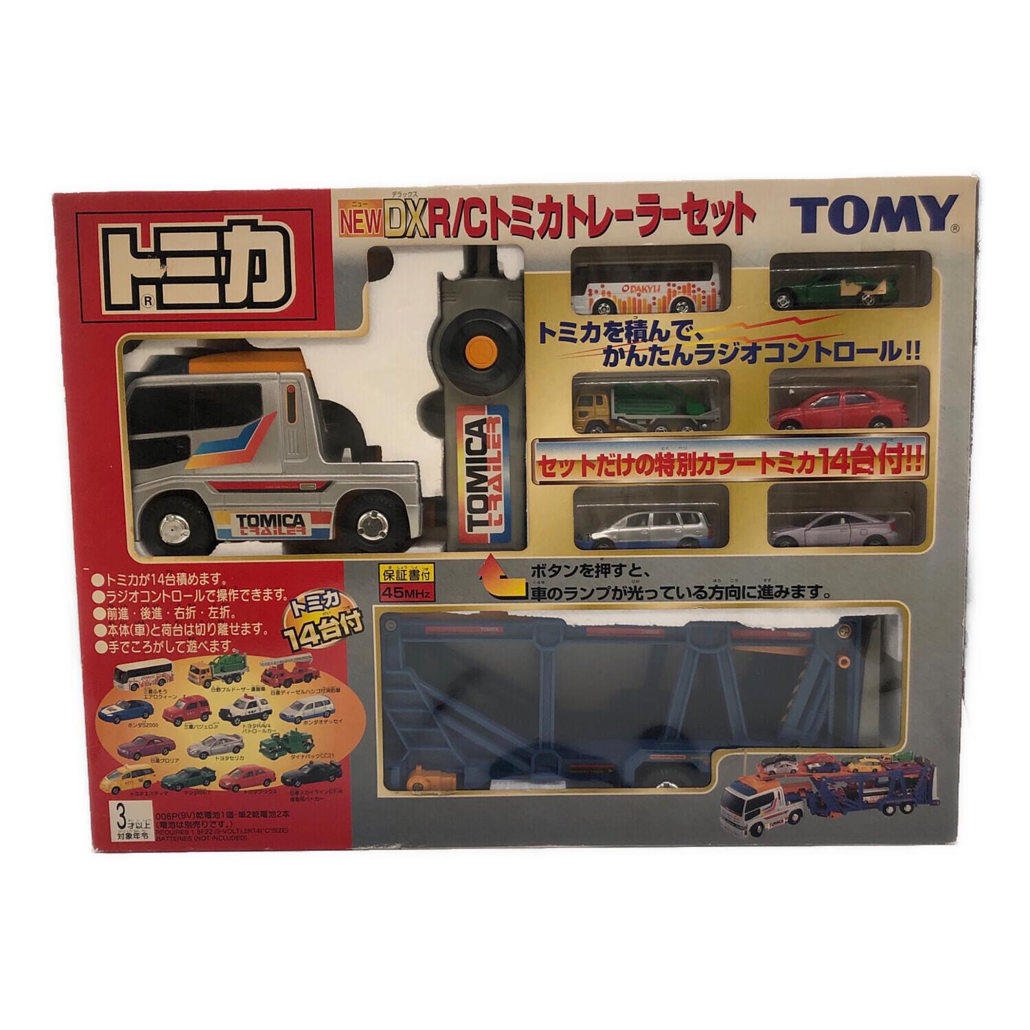 TOMY (トミー) NEW DX R/Cトミカトレーラー トミカ14台セット