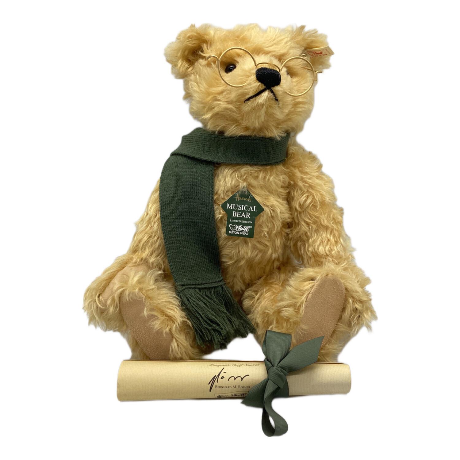 Steiff×Harrods (シュタイフ×ハロッズ) カレッジベア テディベア