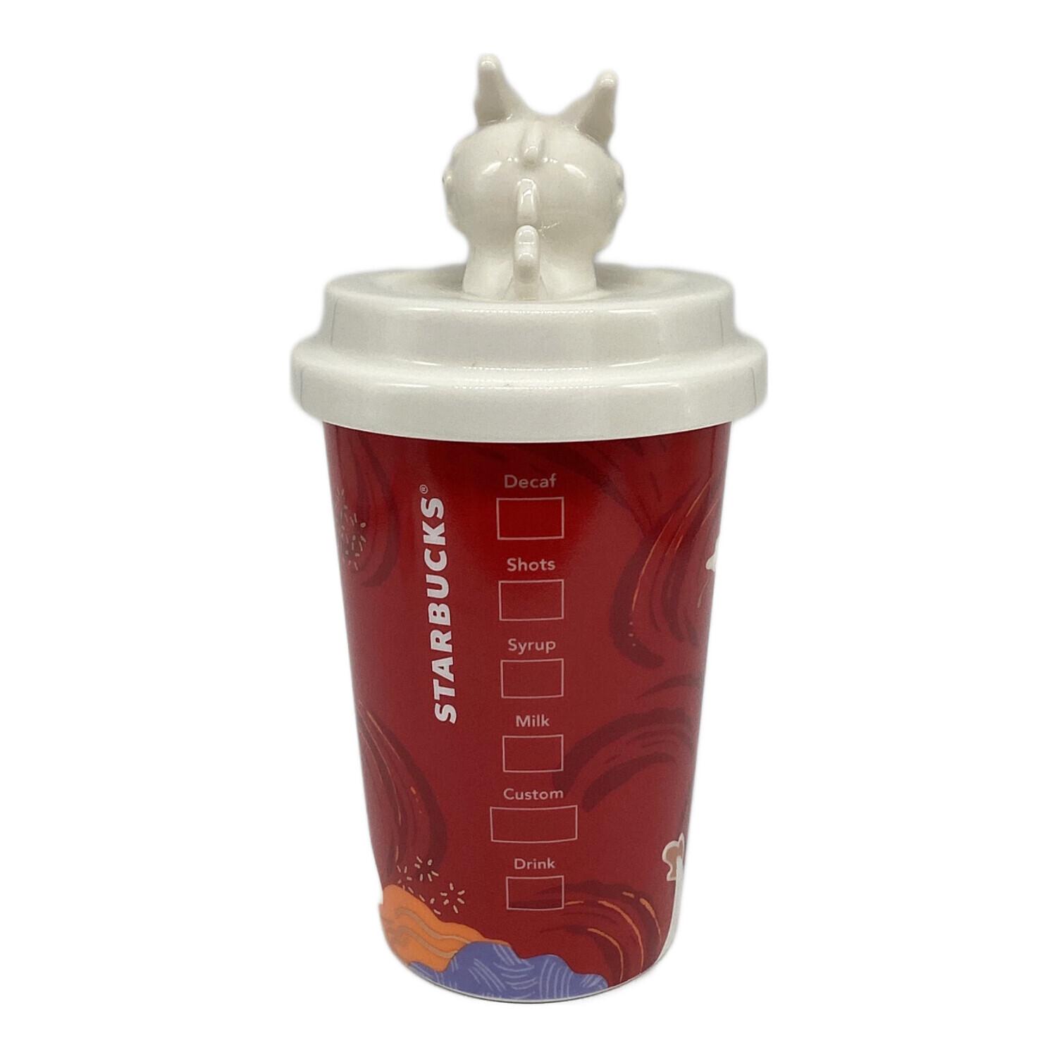 STARBUCKS COFFEE (スターバックスコーヒー) キャニスター レッド 辰年