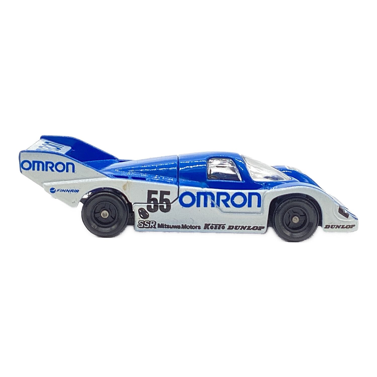TOMY (トミー) トミカ ガリバー特注 シール付き OMRON ポルシェ956