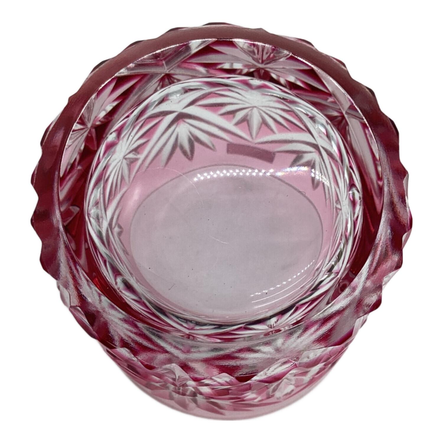 HOYA CRYSTAL (ホーヤクリスタル) 冷酒グラス 切子 2Pセット