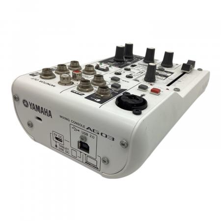 YAMAHA (ヤマハ) ライブストリーミングミキサー 通電確認のみ AG03