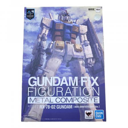 BANDAI (バンダイ) 40周年記念Ver. RX-78-02ガンダム GUNDAM FIX