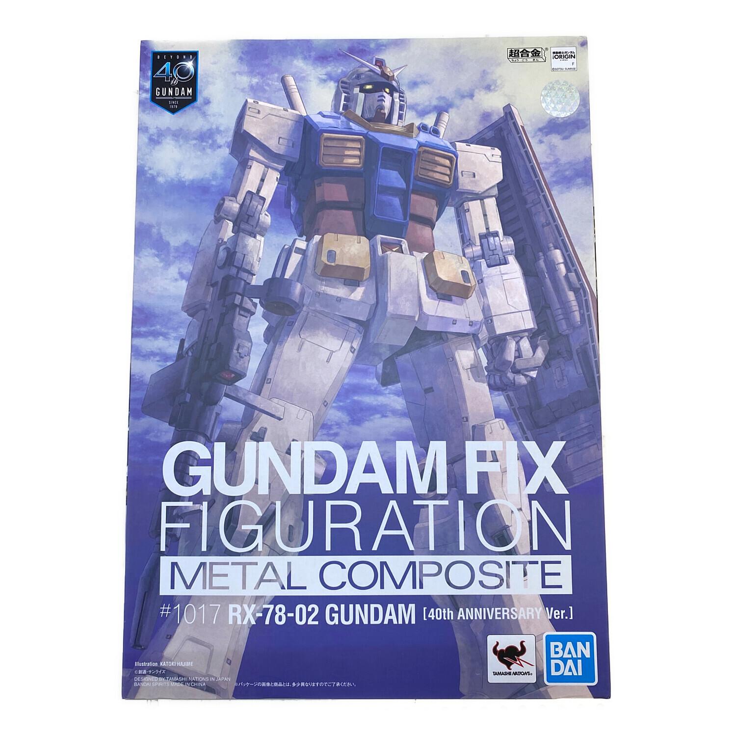 BANDAI (バンダイ) 40周年記念Ver. RX-78-02ガンダム GUNDAM FIX