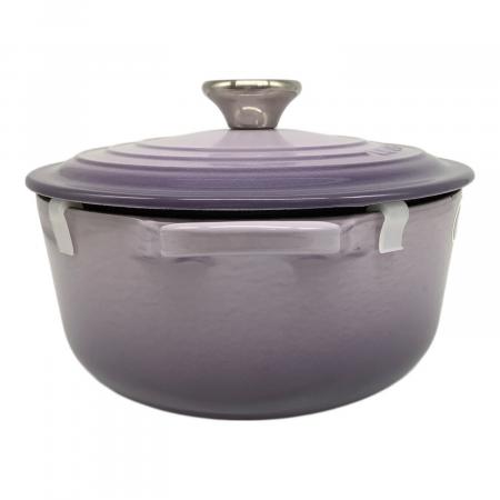 LE CREUSET (ルクルーゼ) 両手鍋 ブルーベルパープル ココットロンド