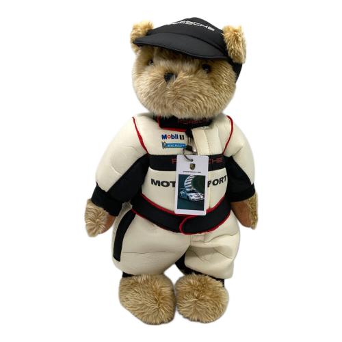 PORSCHE (ポルシェ) テディベア ホワイト モータースポーツ