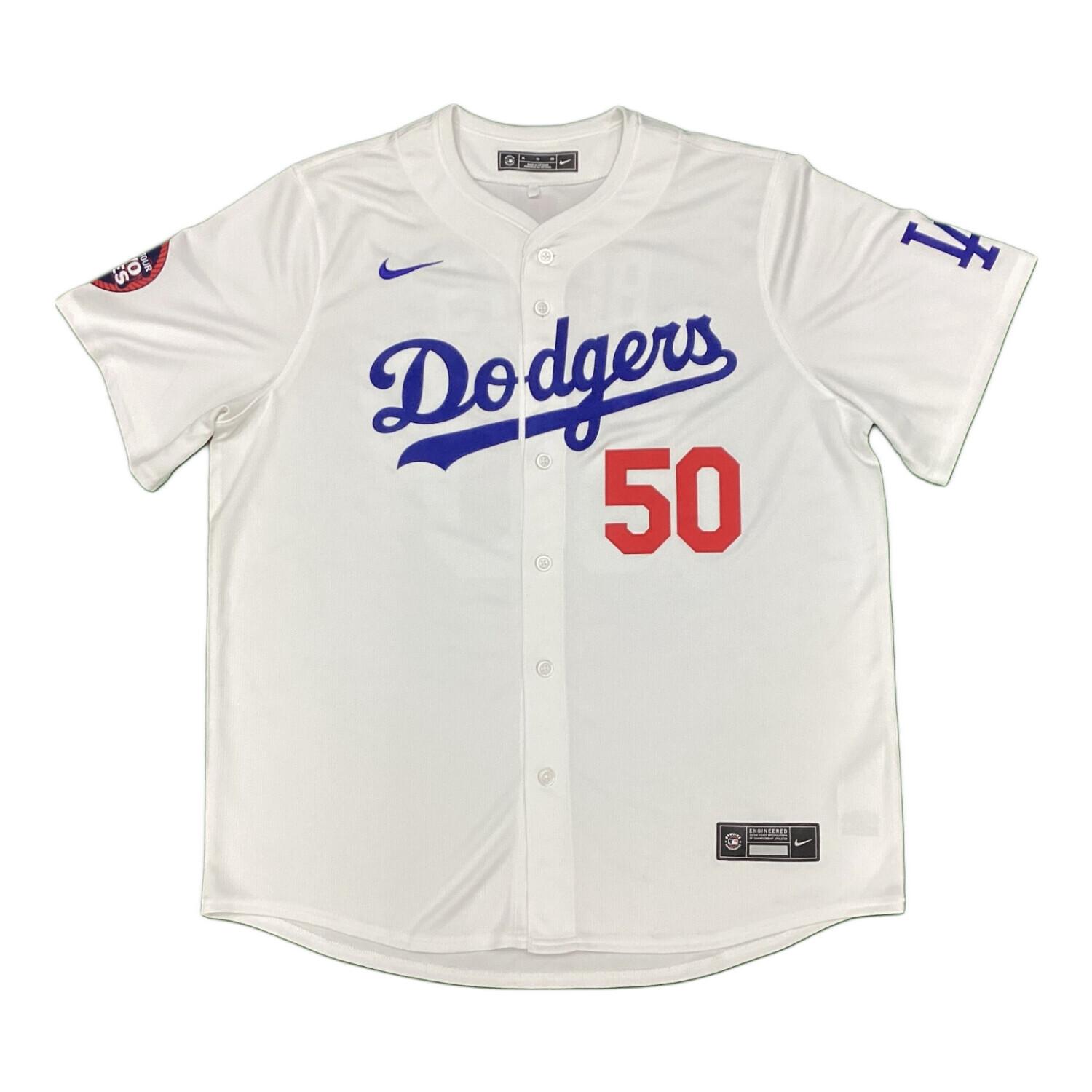 ロサンゼルス・ドジャース 応援グッズ SIZE XL ホワイト ムーキー