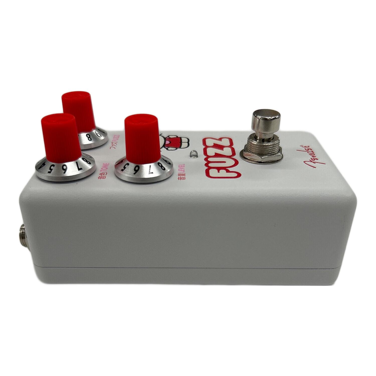 FENDER (フェンダー)×HELLO KITTY(ハローキティー) WHITE FUZZ PEDAL