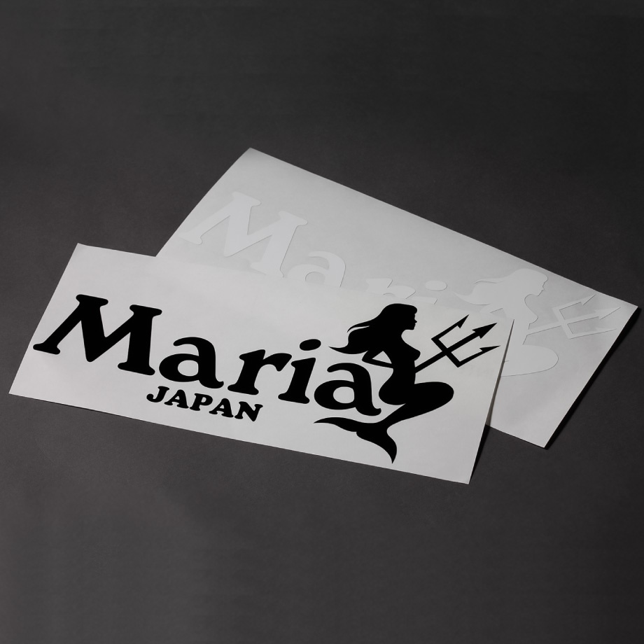 Maria カッティングステッカー（2枚1セット） | ヤマシタとマリアが